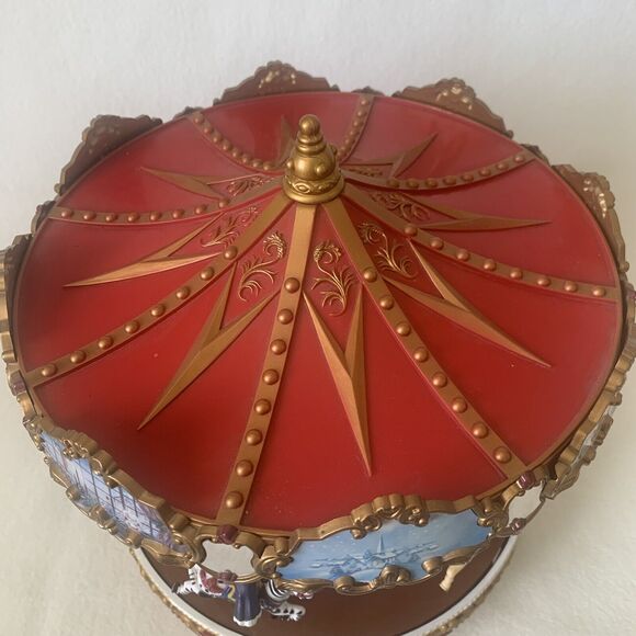 Mr. Christmas 2014 Triple Deck Carousel Works Holiday and Year-Round Songs Works - Picture 6 of 12